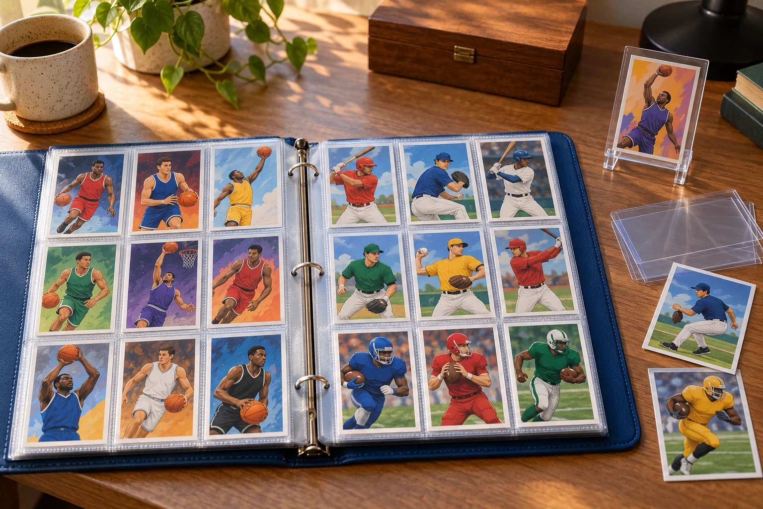 Original sports card collections collection