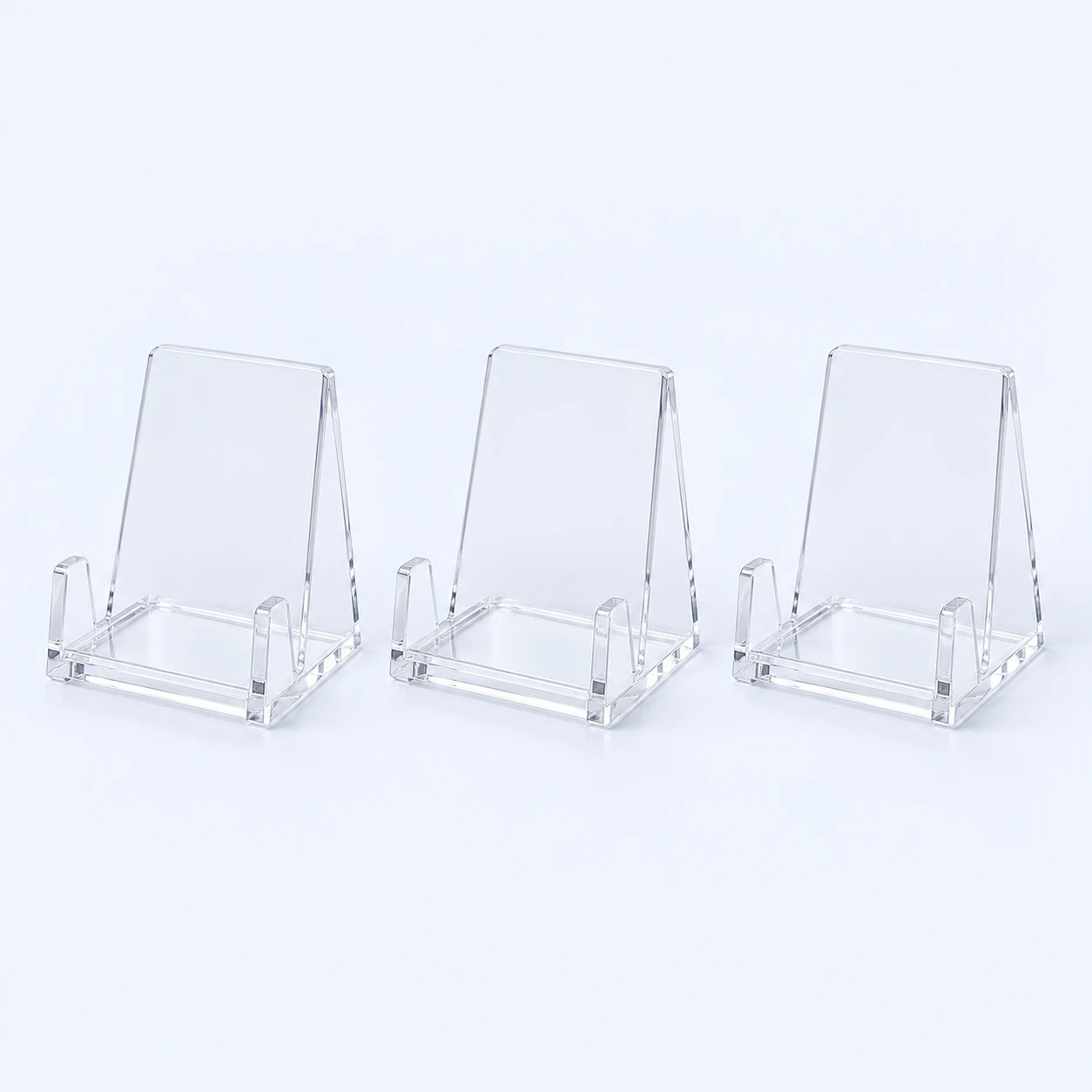 Card stand trio